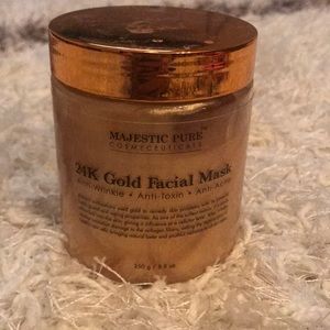 24K gold facial mask